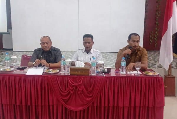 “LINGKUNGAN KAMPUNG BERSINAR” BNNK Aceh Tamiang Gelar Rapat Kerja Program Pemberdayaan Masyarakat Anti Narkoba di Lingkungan Masyarakat”