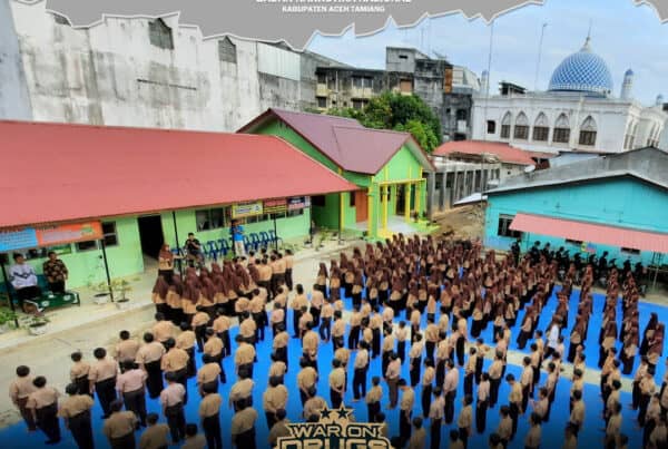 MARS BNN Menggelora di SMP Muhammadiyah Kualasimpang