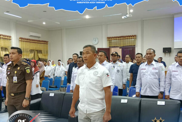 “Pelantikan Pengurus Palang Merah Indonesia PMI cabang Aceh Tamiang”